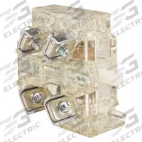 SCHNEIDER Contact Block: 30 mm Panel Mounting Size, SPDT, Momentary, 9001K/9001SK Series (MPN 9001KA1G). Key specifications — Switch Action: Momentary; Terminal Connection Type: Screw Terminals; Brand: SCHNEIDER; Compatible with Series: 9001K.