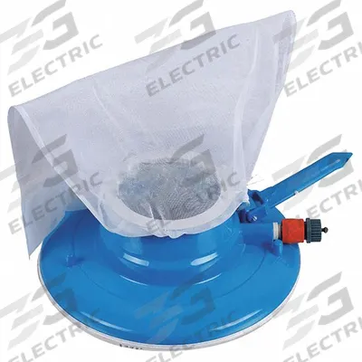 JED POOL TOOLS Leaf Sweep: Blue/White, Plastic - Hand Pool Skimmers & Rakes