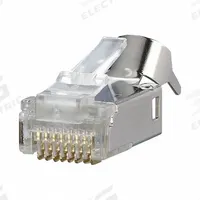 METZ CONNECT RJ45 Plug: Data Insert, Straight Insulation Displacement Male, E-DAT Industry, 8 Poles (MPN 1401505010-E). Key specifications — attr1057845: E-DAT Industry; attr1057841: METZ CONNECT; attr1057846: IP67; attr1057853: Cat6; attr1057858: Cable; attr1057862: Polycarbonate; attr1200643: Data Insert.