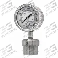 PIC GAUGES Pressure Gauge with Diaphragm Seal: 0 psi to 400 psi, 301L/0JJJ, 2 1/2 in Dial, Glycerin (MPN 301L254I/0JJJ100). Key specifications — Brand: PIC GAUGES; Gauge Case Liquid: Glycerin; Seal Fill Liquid: Glycerin; Seal Lower Housing Material: 316 Stainless Steel; Accuracy: ±2-1-2%; Gauge Wetted Parts: Stainless Steel.