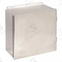 HOFFMAN Enclosure: Steel, 10 in x 8 in x 4 in, NEMA 12/13, Solid Cover, Hinged (MPN A1008CHQR). Key specifications — Brand: HOFFMAN; Closure Method: Quick Release Latch; Knockouts: Not Included.