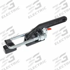 JW WINCO Latch Type Toggle Clamp: Horizontal, Includes Locking Handle, 15 mm Hook Adjustment - Max (MPN 852.3-1700-T6S). Key specifications — Brand: JW WINCO; Handle Style: Locking Horizontal Handle.
