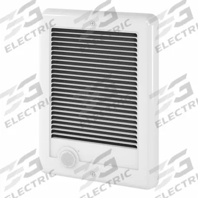 CADET Recessed Electric Wall-Mount Heater: 750 W/563 W, 240/208V AC, Single Phase - Register-Style Recessed Electric Wall Heaters