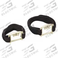 STANLEY ARIAL Wrist Strap: 8 in Overall Lg, 1/32 in Overall Wd, Black, Emergency Call Systems (MPN 0707-205). Key specifications — Brand: STANLEY ARIAL; Product Type: Wrist Strap; Color: Black; Compatible Product Type: Emergency Call Systems.