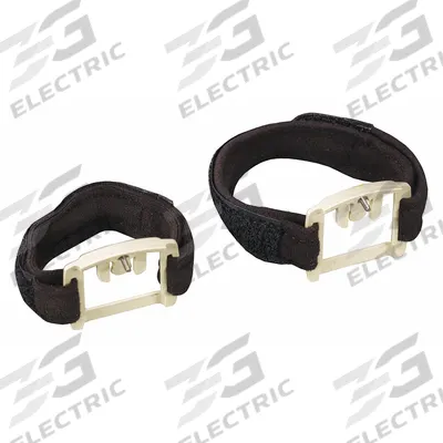 STANLEY ARIAL Wrist Strap: 8 in Overall Lg, 1/32 in Overall Wd, Black - Parts & Accessories for Resident Tags & Pendants