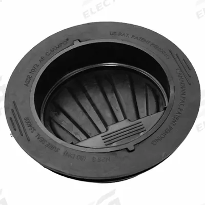 RECTORSEAL Trap Seal: 4 3/8 in Overall Dia, 11 1/2 in Overall Wd, 1 1/4 in Overall Ht - Trap Seals for Floor Drains