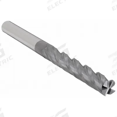 APPROVED VENDOR Square End Mill: Carbide, AlTiN Coated, 4 Flute, 3/4" Mill Dia, 8" LOC - General Purpose Carbide Square End Mills