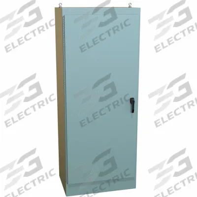 HAMMOND Electrical Enclosure: Steel, 90 in x 36 in x 24 in, NEMA 12, Solid Cover - Steel Dust-Tight Enclosures