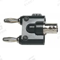 FLUKE BNC (F) Banana Plug: Double Banana Jack, Banana Jack Adapters, Not Panel Mounted, Stackable (MPN BP880). Key specifications — Brand: FLUKE; Panel Mounted - NEW: Not Panel Mounted; Stackability: Stackable.