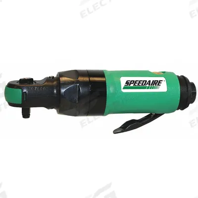 SPEEDAIRE Ratchet: Medium Duty, Square, 1/4 in Drive Size, 700 RPM - Medium Duty Air-Powered Ratchets