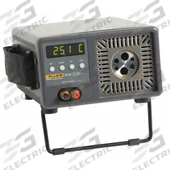 FLUKE Drywall Temperature Calibrator: 95°F to 662°F /35°C to 350°C, 95°F to 662°F /35°C to 350°C (MPN 9140-D-156). Key specifications — Stability: +/-0.03°C at 50°C; For Stem Diameter: (2) 6 mm; Brand: FLUKE.