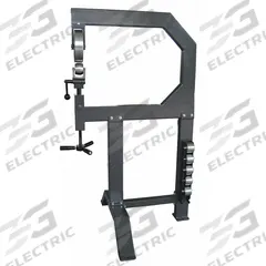 DAYTON English Wheel: 28 in Throat Dp, 18 ga Sheet Metal Capacity (Steel), Curved, 1 No. of Top Dies (MPN 45J341). Key specifications — attr77457: DAYTON.