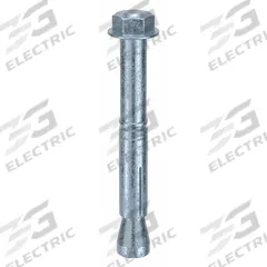 MKT FASTENING Wedge Anchor Stud: 111 mm Overall Lg, 15 mm Dia, M10 Thread Size, Steel, Steel, 25 PK (MPN M16215301). Key specifications — Brand: MKT FASTENING; Anchor Type: Wedge; Finish Type: Zinc Plated.
