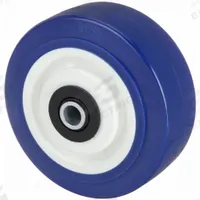 APPROVED VENDOR Caster Wheel: 5 in Wheel Dia., 2 in Wheel Wd, Polyurethane, 750 lb Load Rating, Std (MPN 2RZC8). Key specifications — Brand: APPROVED VENDOR; Wheel/Tread Color: Blue.