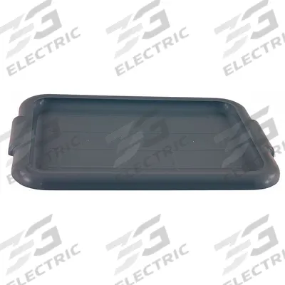CRESTWARE Bus Tub Lid: For BT5GY/BT7GY, Gray, 1 in Overall Ht, 15 3/4 in Overall Wd - Bus Tub Lids