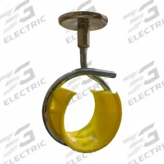 MAG DADDY Cable Hanger: 2 in Max. Bundle Dia., Steel, 90 lb Max. Load Capacity, Yellow (Saddle Ring) (MPN BRMS200). Key specifications — Material: Steel; Color: Yellow (Saddle Ring); Brand: MAG DADDY.