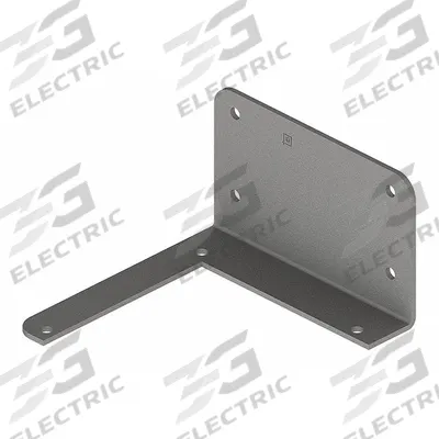 HOFFMAN Wireway Bracket Hanger: 4 in Wd, 4 in Ht, 6 1/8 in Lg - Hangers for Dust-Tight Wireways