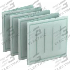 GRAINGER Link Air Filter: 24 in x 16 in x 1 in, 16 in Section Wd, 8 Sections, 2 Ply, MERV 8 (MPN 2GHY9). Key specifications — Performance Rating: MERV 8; Brand: GRAINGER; Media Material: Synthetic.