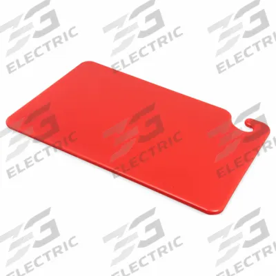 SAN JAMAR Cutting Board: 18 in Overall Lg, 12 in Overall Wd, Red, Co-Polymer - Cut-N-Carry Cutting Boards