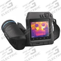 FLIR Infrared Camera: 14° x 10°, SD Card/USB/Wireless, 640 x 480, FLIR T500, Digital Display/Sound (MPN FLIR T560-24-14-42). Key specifications — Focus Method: Auto; Manufacturer Part Number: FLIR T560-24-14-42; Brand: FLIR; Field of View: 14° x 10°; Intrinsic Safety: Not Specified Intrinsically Safe; Lens Angles Included: 14°, 24°, 42°; Features_Broad: Hard-to-Reach Areas.