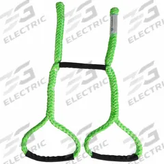 ALL GEAR Transformer Rope Sling: Polyester, 3/4 in Rope Dia, 24 in to 4 1/8 ft, Green (MPN AGTS34-24-50G). Key specifications — Brand: ALL GEAR; Sling Adjustability: Adjustable.