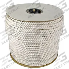 APPROVED VENDOR General Purpose Utility Rope: Twisted, 3/8 in Dia, 60 lb Working Load Limit, Cotton (MPN CTF066-01). Key specifications — Brand: APPROVED VENDOR; Rope Type: Dynamic.