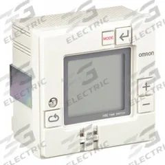 OMRON Electronic Timer: 7 day, SPST-NO, 100-240V AC, 24 Events Available, Digital (MPN H5L-A). Key specifications — Astronomic Functionality: Not Astronomic; Brand: OMRON.