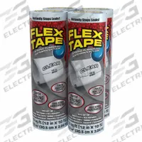 Roof Repair Tapes, Tools & Supplies: 12 in W, 10 ft L, 39 mil Thick, Clear, Rubber (MPN TFSCLRR1210). Key specifications — UV Protected Material: Yes; Color: Clear; Brand: FLEX SEAL; Compatible Surface Material: Acrylic; Material: Rubber.