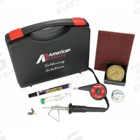 AMERICAN BEAUTY Soldering Kit: 25 W, 900°F, Chisel Tip, 0.125 in Tip Wd, Soldering Iron Kit (MPN PSK25). Key specifications — Manufacturer Part Number: PSK25; Brand: AMERICAN BEAUTY; Temperature Adjustment: Fixed; ESD Safe: No; Item: Soldering Iron Kit.