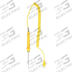 OAKTON Immersion Temperature Probe: -250°F to 700°F /-200°C to 311°C, Type K, 5 in Probe Lg (MPN WD-08516-55). Key specifications — Accuracy: ±3.6 °F/2.2 °C or ±2 % of Reading @ -58 to 211 °F/-50 to 99 °C; Brand: OAKTON.