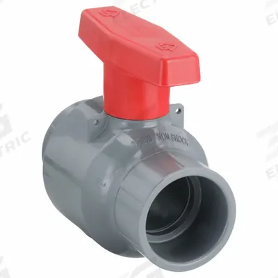 SPEARS Manual Two-Way Ball Valve: 2 in, CPVC, Straight, Socket x Socket - CPVC Ball Valves