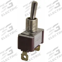 EATON Toggle Switch: 3 Position, 2 Connections, SPST, Screw Terminals Connection, 7500 Series (MPN 7546K36). Key specifications — AC Contact Rating: 20 A @ 125 V; Switch Function Configuration: On/None/Off; Brand: EATON; Series: 7500; Horsepower: 3/4 hp @ 250V AC.