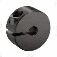 RULAND MANUFACTURING Shaft Collar: 1-Piece, Inch, Round, Clamp-On, 1/8 in Bore Dia, Carbon Steel (MPN CL-2-F). Key specifications — attr85402: RULAND MANUFACTURING; attr666006: Inch.