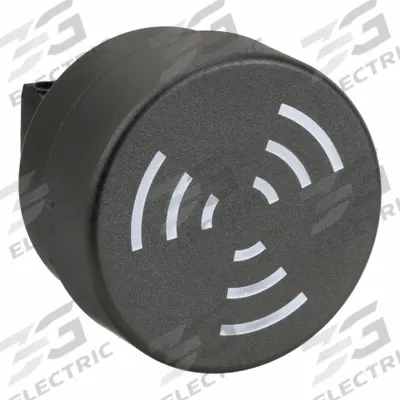 WERMA Buzzer: Buzzer Sound, 0.73 W Watt, 115V AC/DC, Indoor/Outdoor, 10901077 - Buzzer Alarms