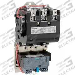 SIEMENS NEMA Magnetic Motor Starter: Non-Reversing, 3 Poles, NEMA Size 4, 135 A, 208V AC Coil (MPN 14JUH32AD). Key specifications — Brand: SIEMENS; Auxiliary Contact Form: 1NO; Coil Voltage: 208V AC; Phase: Three; Terminal Connection Type: Screw Terminals; Auxiliary Contacts Included: 1NO; Signaling Features: Pilot Light; Thermal Units Required: None (Not Applicable to Electronic Overloads).