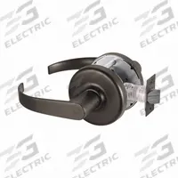 CORBIN RUSSWIN Door Lockset: Passage Lever Locksets/Storeroom Lever Locksets, Black, ADA Compliant (MPN CLX3310 PZD BSP). Key specifications — Ligature Resistance: Not Ligature-Resistant; Brand: CORBIN RUSSWIN; Lockset Function ANSI Code: F75; Visual Indicator Message: No Message; ADA Compliant: Yes; Finish: Black Painted.