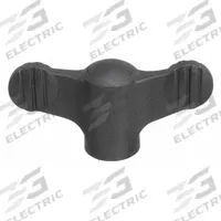 KIPP Hand Knob: Wing, Plastic w/ Steel Thread, #10-32 Thread, 10 mm Thread Lg, 50 mm Dia (MPN K0274.1A1). Key specifications — Brand: KIPP.