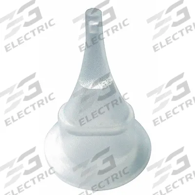 FAST CAP Yorker Tip: Transparent White, For 3KZP4 - Adhesive Bottle Caps & Tips