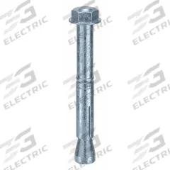 MKT FASTENING Wedge Anchor Stud: 90 mm Overall Lg, 12 mm Dia, M8 Thread Size, Steel, Steel, 50 PK (MPN M16110301). Key specifications — Brand: MKT FASTENING; Anchor Type: Wedge; Finish Type: Zinc Plated.