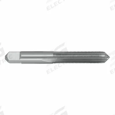 CLEVELAND Straight Flute Hand Tap: #4-36 UNC, H2 / 2B, 3 Flute, Plug Chamfer - General Purpose Hand Taps