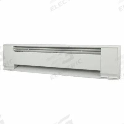 MARKEL Electric Baseboard Heater: Commercial Grade, 600 W, Thermostat Included - Standard Electric Baseboard Heaters