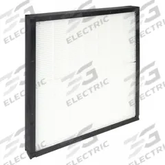GRAINGER Minipleat Air Filter: 16 in x 16 in x 2 in, Synthetic, Plastic, No Header, MERV 14 (MPN 4YVD7). Key specifications — Brand: GRAINGER; Frame or Header Material: Plastic; Media Material: Synthetic.
