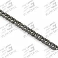 TSUBAKI Roller Chain: Single Strand, 41, 1/2 in Pitch, Steel, 10 ft Overall Lg, Riveted Pin, Steel (MPN 41 TW 10). Key specifications — Brand: TSUBAKI.