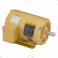 BALDOR General Purpose Motor: Rigid Base Mount, Open Drip Proof, 2 hp, 230/460V AC, 1,775 RPM (MPN EM3157T). Key specifications — Brand: BALDOR; Nameplate Voltage @ 60 Hz: 230/460V AC; Full Load Current @ 60 Hz: 5.8/2.9 A; Nameplate RPM @ 60 Hz: 1,775 RPM; Motor Enclosure: ODP.