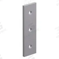 Straight Flat Plate: Straight Flat Plate, 30 Series, 4 mm x 27 mm x 90 mm, For 8 9/64 mm Slot Wd (MPN 30-4306). Key specifications — Material: Aluminum; Brand: 80/20; Finish: Anodized.