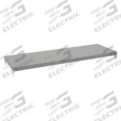 TENNSCO Shelf: 36 in Overall Wd, 12 in Overall Dp, Solid Shelf, 22 ga, Gray, 250 lb Shelf Capacity (MPN ES-12). Key specifications — attr37155: Gray; attr37156: Epoxy Coated; attr55828: Shelf; attr37160: Steel; attr33654: TENNSCO.