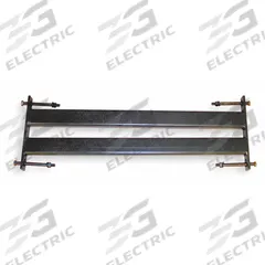 JARKE Center Brace: 56 in Overall Lg, 3 in x 11 in, 13 ga, Steel (MPN 25B2060). Key specifications — Compatible Grainger Part Number: 1CHV8; Material: Steel; Brand: JARKE.