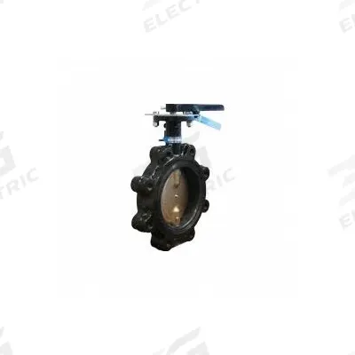 MILWAUKEE VALVE Butterfly Valve: 5 in Pipe Size, Concentric, 200 psi Max. Pressure (CWP) - Ductile Iron General-Service Butterfly Valves