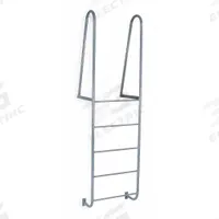 COTTERMAN Fixed Ladder: 8 ft Overall Ht, 27.5 in Overall Wd, Steel, 300 lb Load Capacity, 5 Rungs (MPN D5WT C1 P6). Key specifications — attr1050722: COTTERMAN; attr1050760: Assembled; attr1083696: 1.