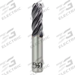 OSG Ball End Mill: Carbide, TiAlN Coated, 4 Flute, 1/2" Mill Dia, 1-1/4" LOC, 3" OAL (MPN VG441-5010-BN)